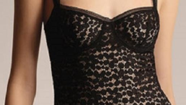 Bellissimo body in pizzo nero by Eres
