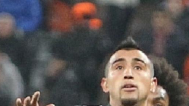 Il centrocampista della Juventus Vidal