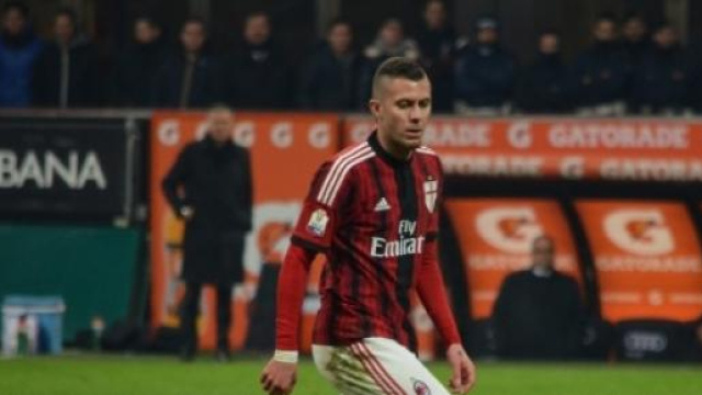 L'attaccante del Milan Jeremy Menez