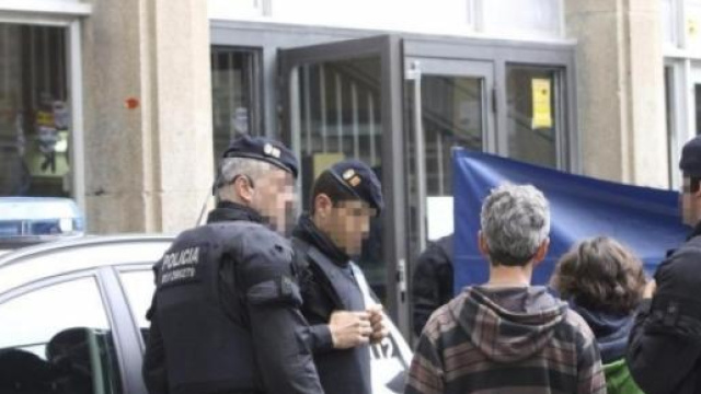 scatto effettuato pochi minuti dopo l'aggressione