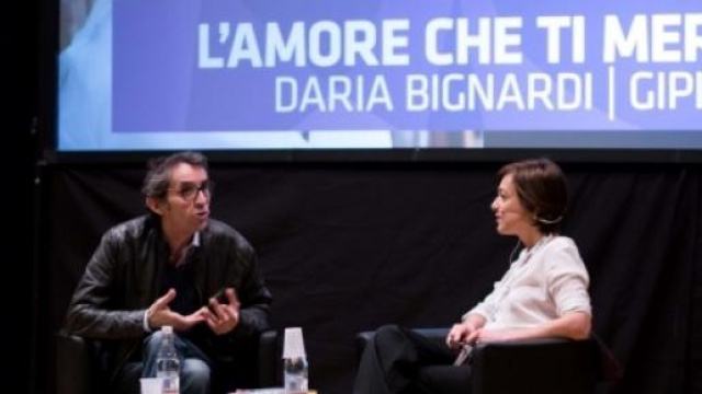#ijf15 Gipi e Daria Bignardi foto Marco Zuccaccia