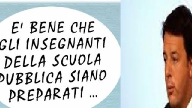 Lettera di Renzi ai docenti italiani 