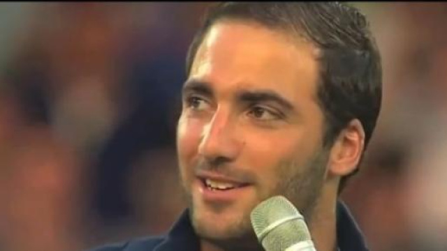 Higuain, centravanti del Napoli