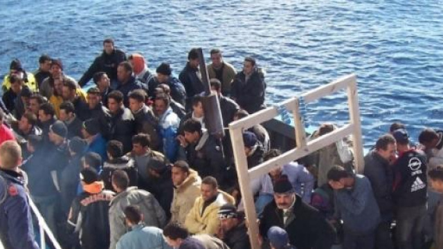 Immigrati nel canale di Sicilia