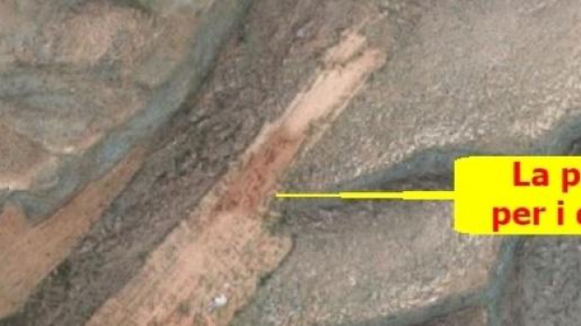 La pista per i droni in Libano. Fonte Google Earth