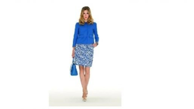 Look blu Luisa Spagnoli pe2015 - foto fb 