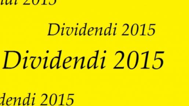 Dividendi 2015: Unipolsai la regina