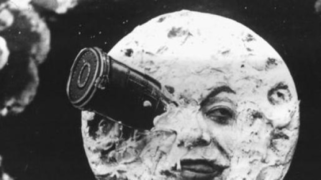 Le Voyage dans la lune, de Georges M&eacute;li&egrave;s. 