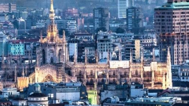 Una veduta del capoluogo lombardo.