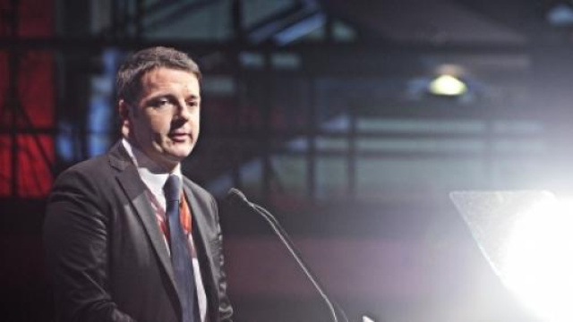Il Presidente del Consiglio Matteo Renzi