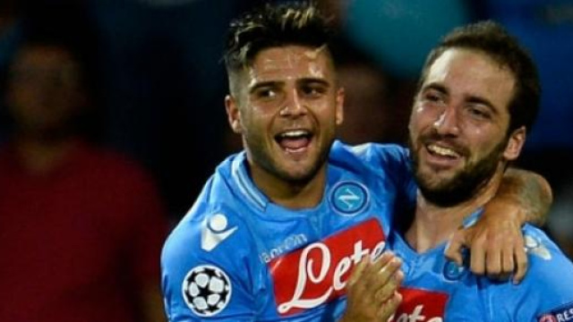 Insigne e Higuain a segno contro la Samp