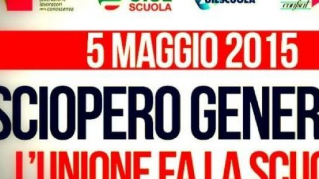 Sciopero o non sciopero il 5 maggio 2015?