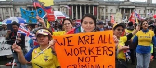 Most of the romanians in the UK are active workers