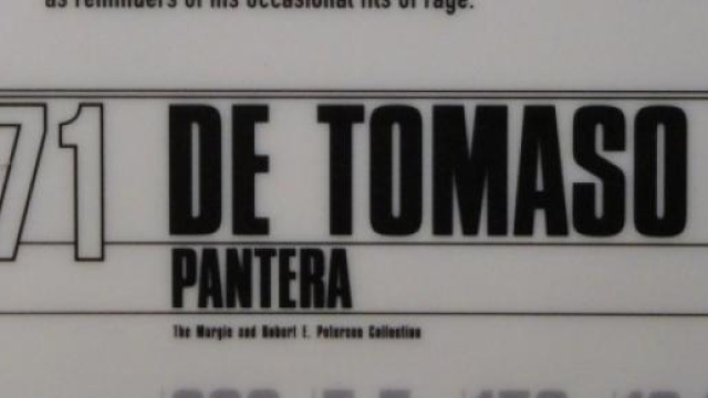 La De Tomaso &egrave; ufficialmente un marchio cinese