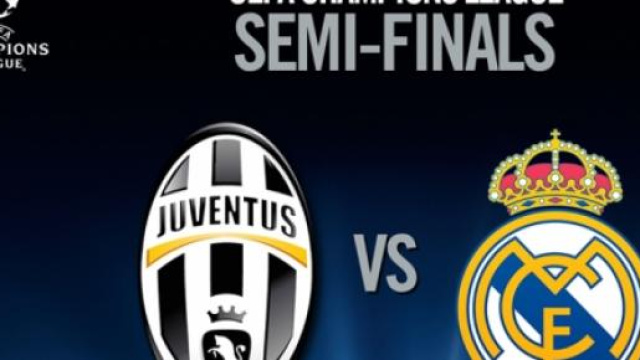 Juventus-Real Madrid Champions League su Canale 5