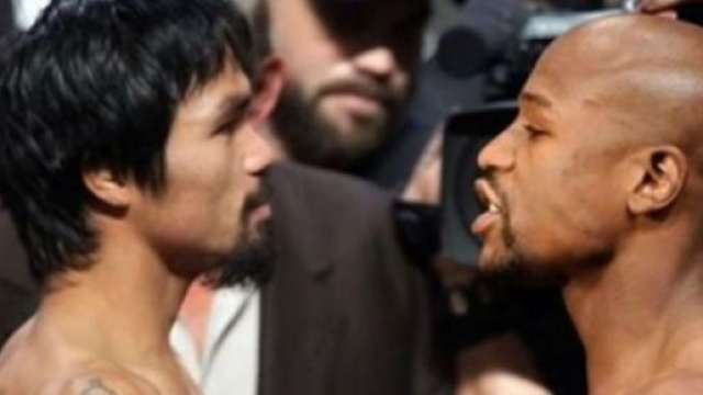 Mayweather vs Pacquiao, operazioni peso