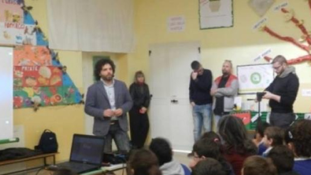 Una lezione alla prima edizione del Clip fest