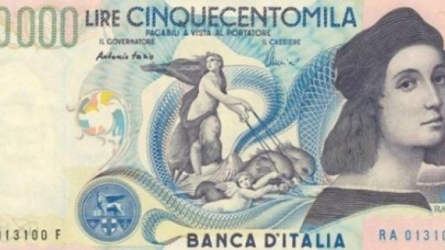 Banconota cinquecentomila lire