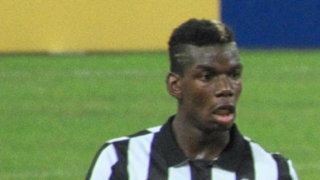 Pogba nel corso del tour estivo 2014 della Juve