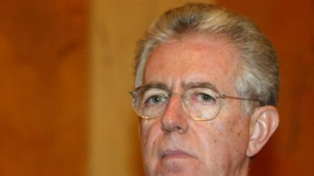 L'ex premier, Mario Monti