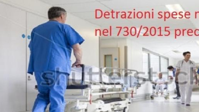 detrazioni spese mediche 730/2015 precompilato