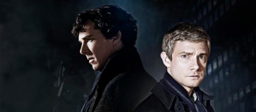 Benedict Cumberbatch y Martin Freeman 