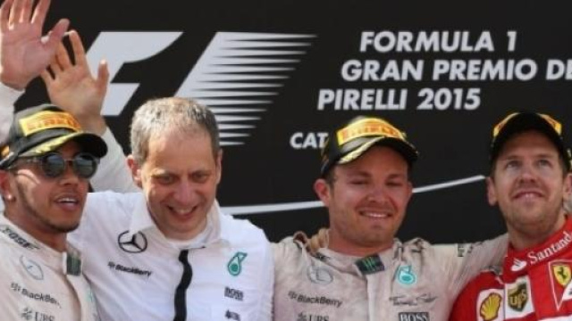 Podio del GP di Barcellona