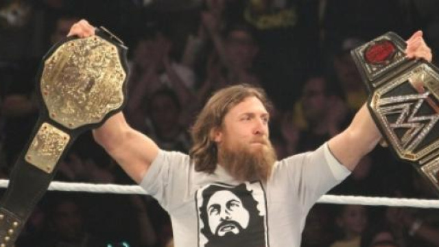 Daniel Bryan quando era campione WWE