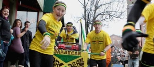 Carrera de carritos de supermercado, que locura! 