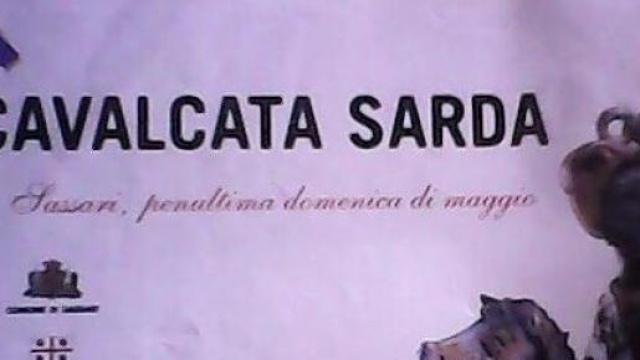 Cavalcata Sarda a Sassari, la locandina 