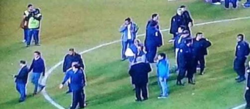 Imagen del partido de f&uacute;tbol Boca-River