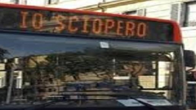 Sciopero nazionale trasporti
