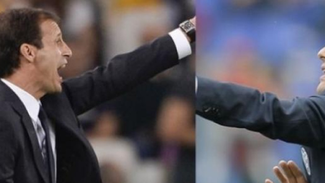 Massimiliano Allegri e Antonio Conte