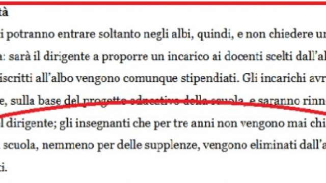 Ecco la norma inaccettabile che produce scompiglio