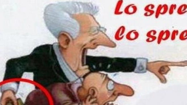 Il politico dice una cosa e ne fa un'altra