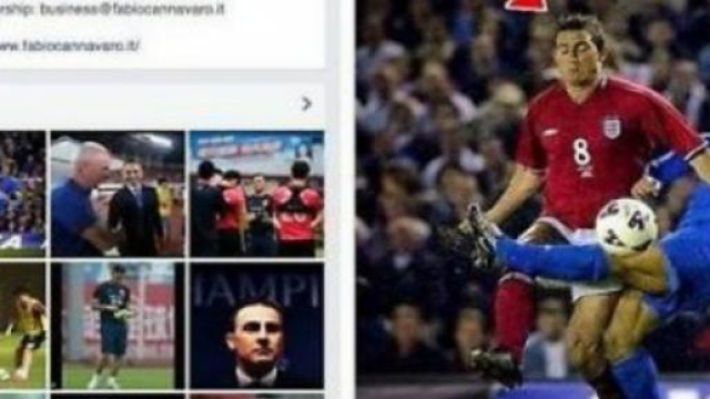 Il post di Cannavaro su Fb