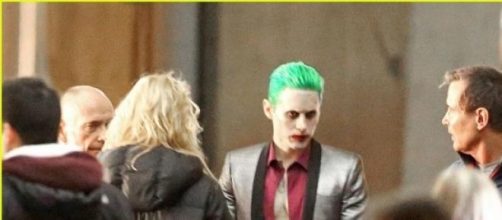 El joker impacta con su look durante el rodaje