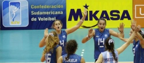 Selecci&oacute;n femenina de voley argentino 