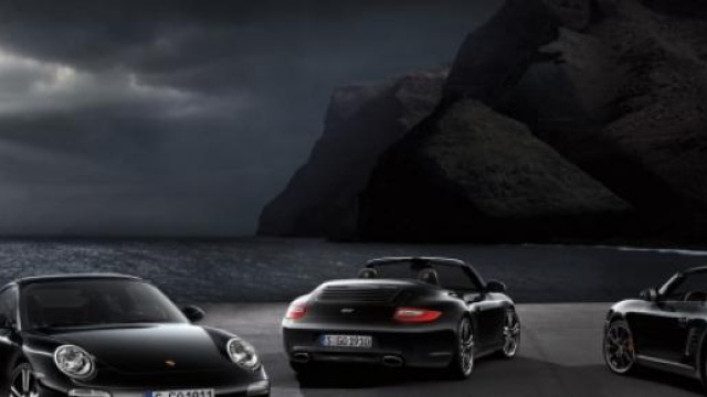 Le versioni Porsche Black Edition