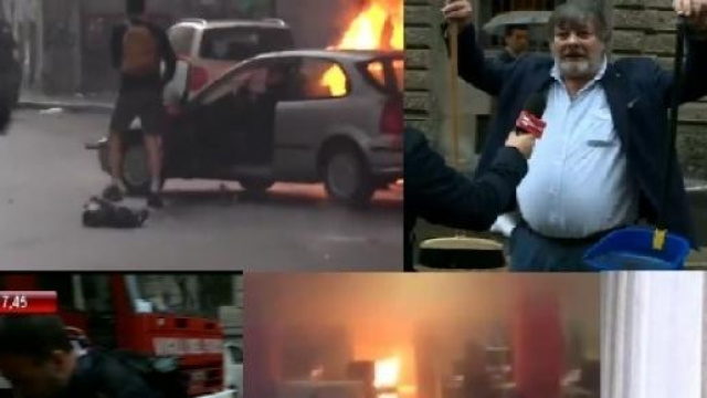 Milano grottesca griffata black bloc