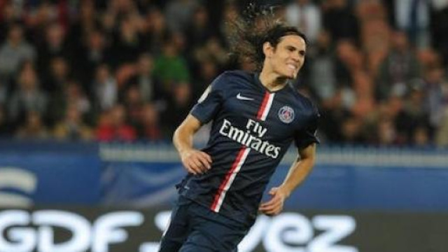 Edinson Cavani in maglia PSG