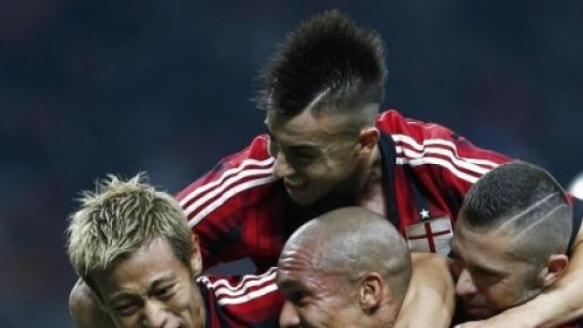 Honda, De Jong, El Shaarawy, Menez e De Sciglio