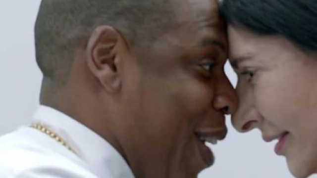 Jay Z et Marina Abramovic dans "Picasso Baby".