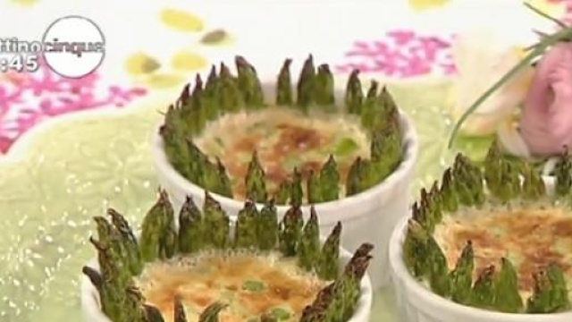 Le ricette di Samya, timballo di asparagi