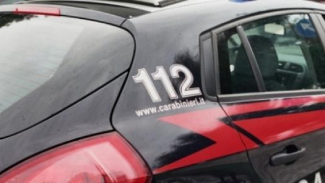 Macchina dei carabinieri per il delitto di Lodi