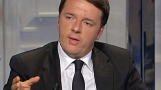 Matteo Renzi, ospite a Porta a Porta