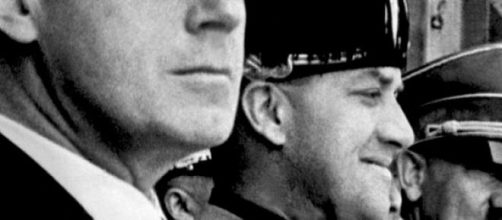 Chancellor Adolf Hitler and Minister Ribbentrop