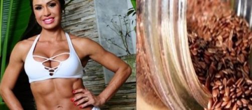 Gracyanne aderiu &agrave; semente (Foto: Reprodu&ccedil;&atilde;o/EGO) 