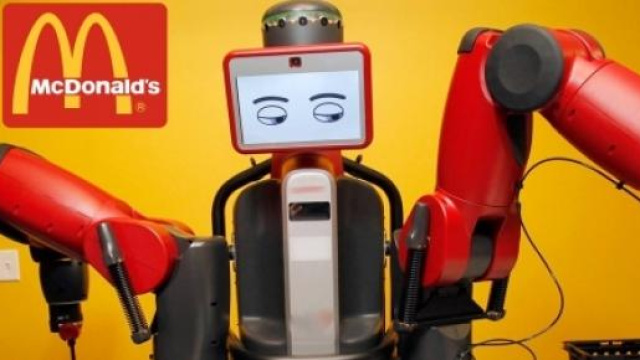 Il Mc Robot, succede solo da Mc Donald's.
