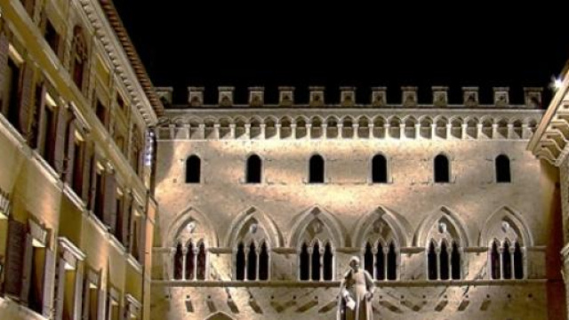 Rocca Salimbeni,sede del Monte dei Paschi di Siena